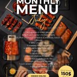 Monthly Menu - July 2026