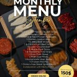 Monthly menu - September 2026