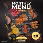 Monthly menu - October 2026